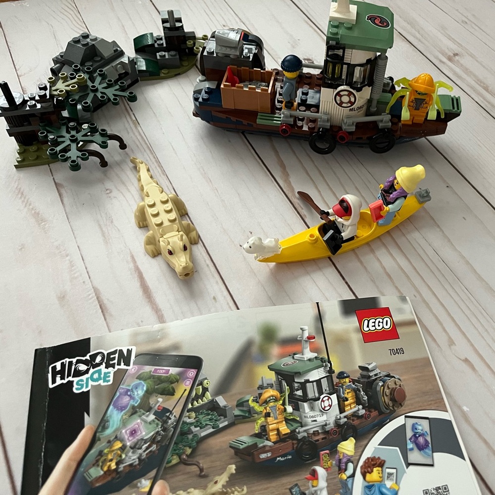 COPY - LEGO 70419 Hidden Side Wrecked Shrimp Boat